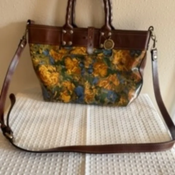 Colorful Floral Tote Bag - Picture 2 of 4